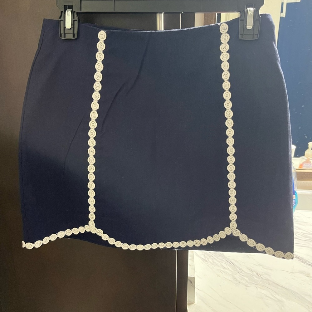 NWT Lilly Pulitzer Patty Skort True Navy